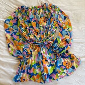 Pleated Romper